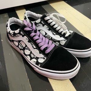 Vans Old Skool Glow-In-The-Dark Skulls Skate Shoes